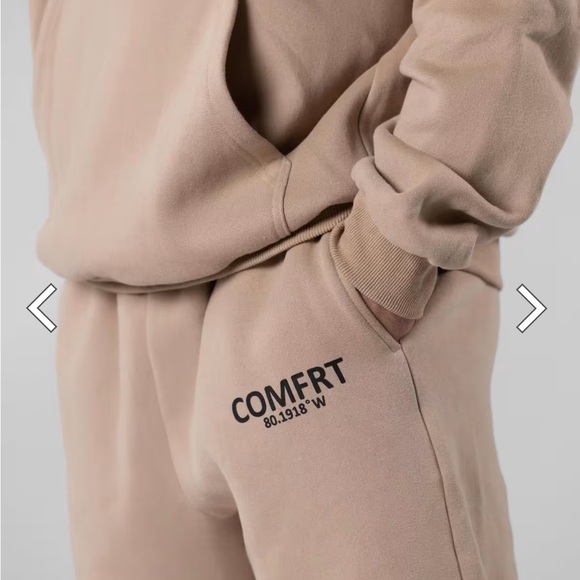 COMFRT Beige Sweatpants - Picture 3 of 3